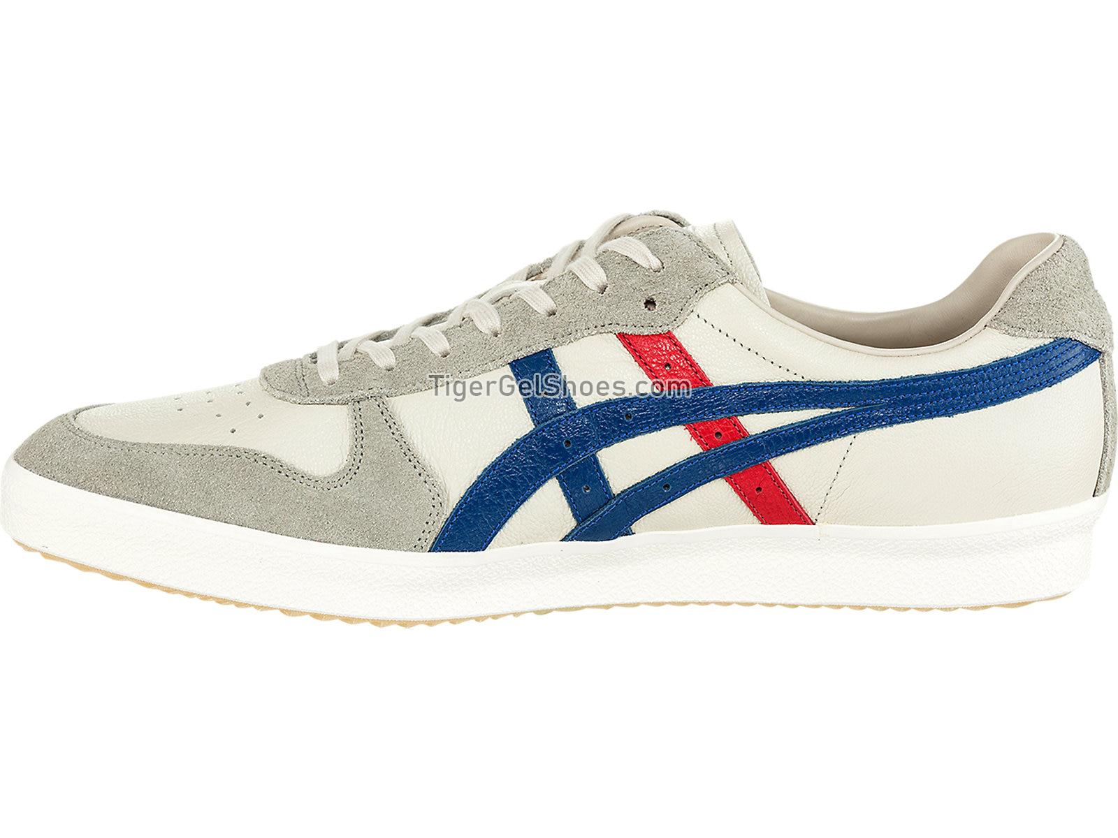 Onitsuka Tiger FABRE NIPPON LO Cream/ASICS Blue 1181A061-100 Mens Womens Shoes