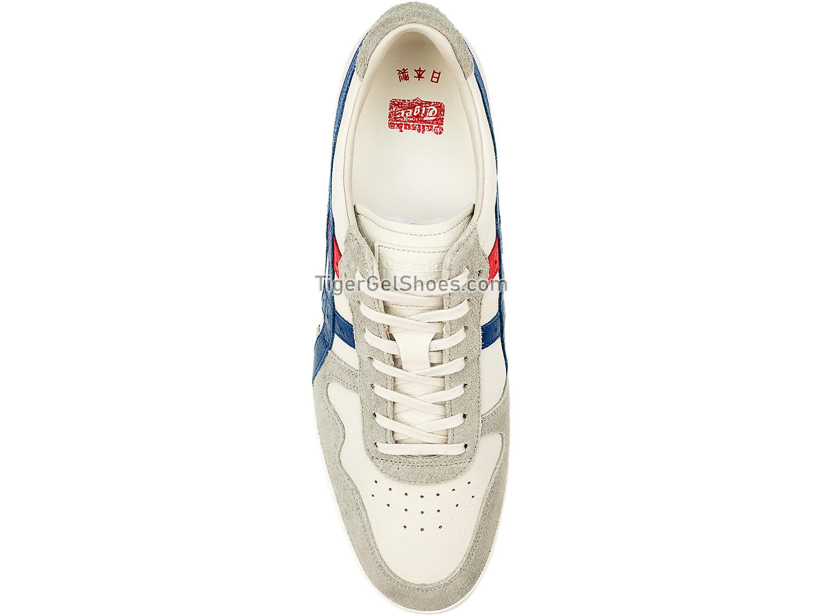 Onitsuka Tiger FABRE NIPPON LO Cream/ASICS Blue 1181A061-100 Mens Womens Shoes