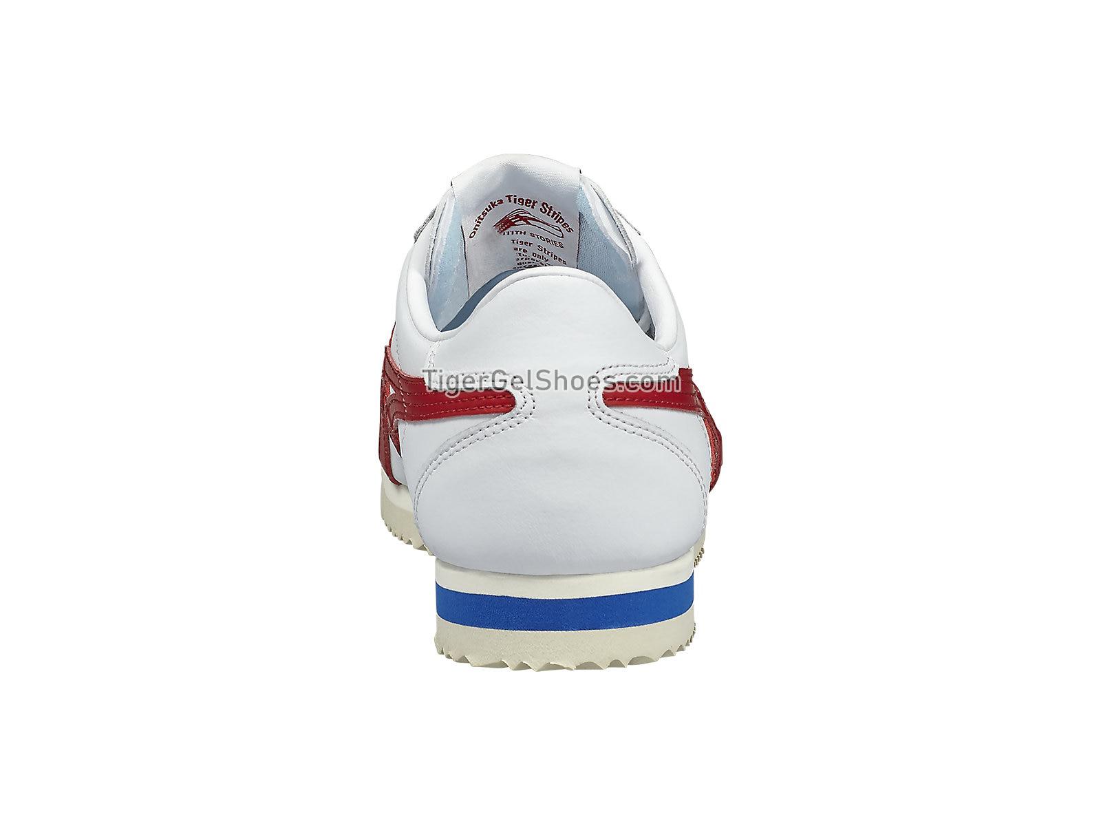 Onitsuka Tiger TIGER CORSAIR White/True Red D713L-0123 Mens Womens Shoes