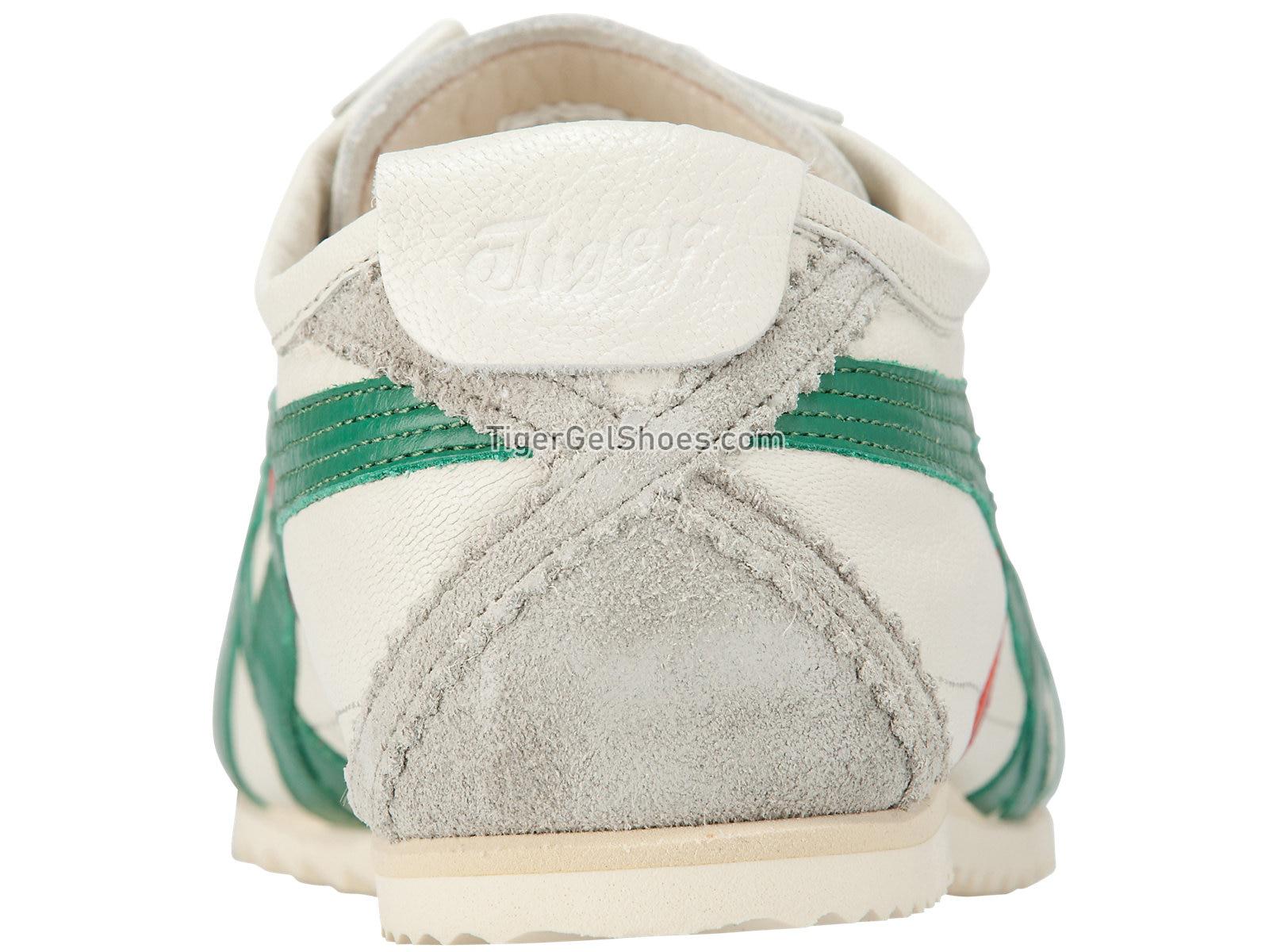Onitsuka Tiger MEXICO 66 DELUXE Cream/Green 1181A012-105 Mens Womens Shoes
