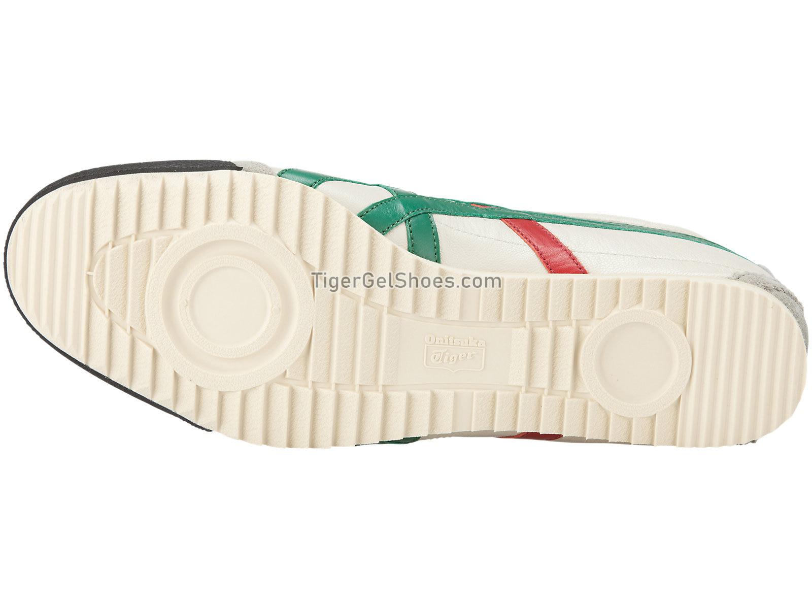 Onitsuka Tiger MEXICO 66 DELUXE Cream/Green 1181A012-105 Mens Womens Shoes