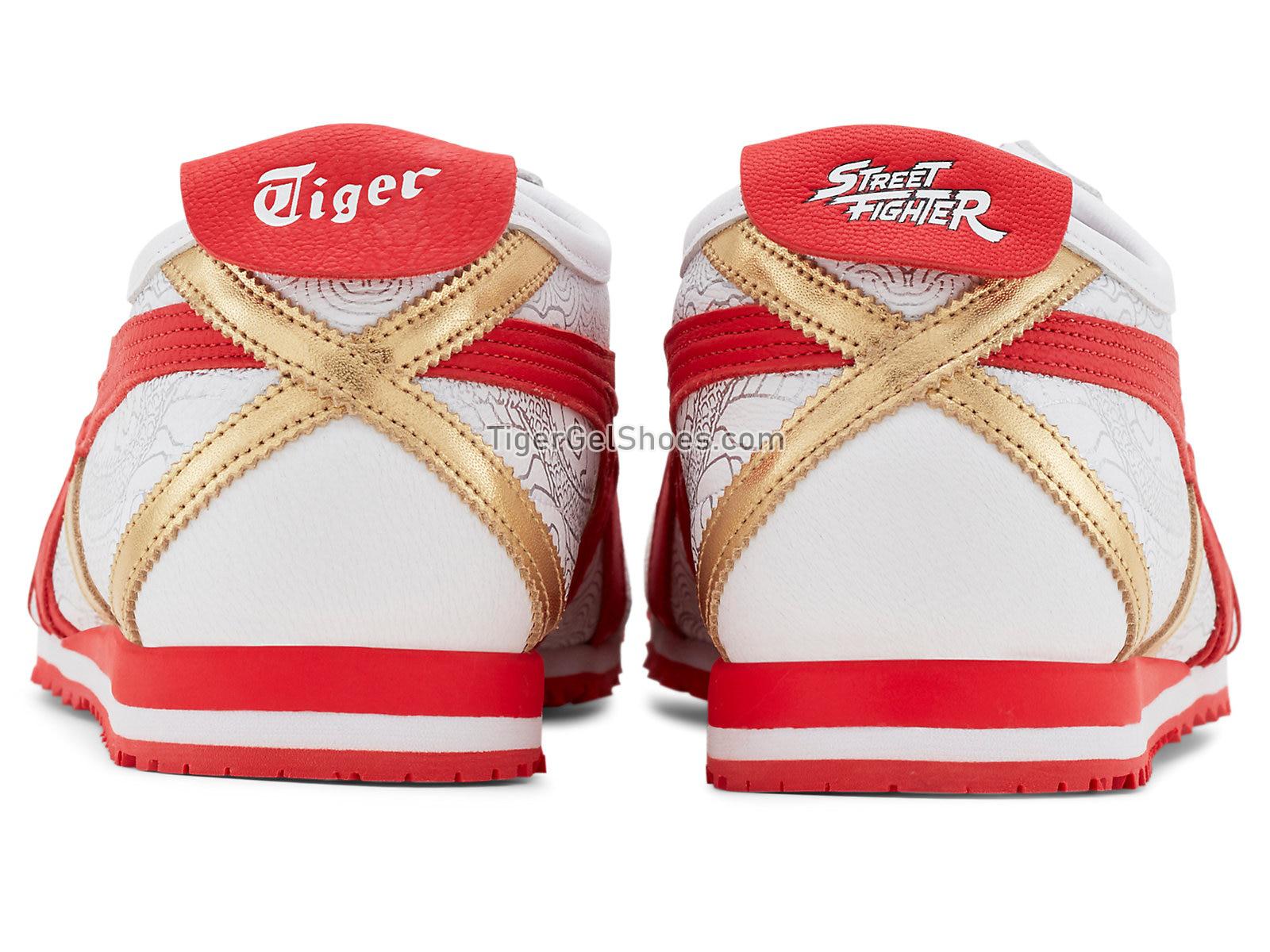Onitsuka Tiger MEXICO 66 SD White/Fiery Red 1183A547-101 Mens Womens Shoes