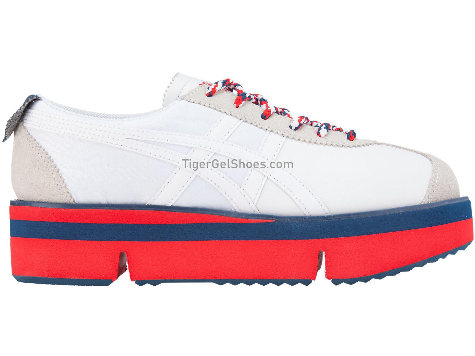 Onitsuka Tiger POKKURI SNEAKER PF White/White 1182A127-101 Womens Shoes