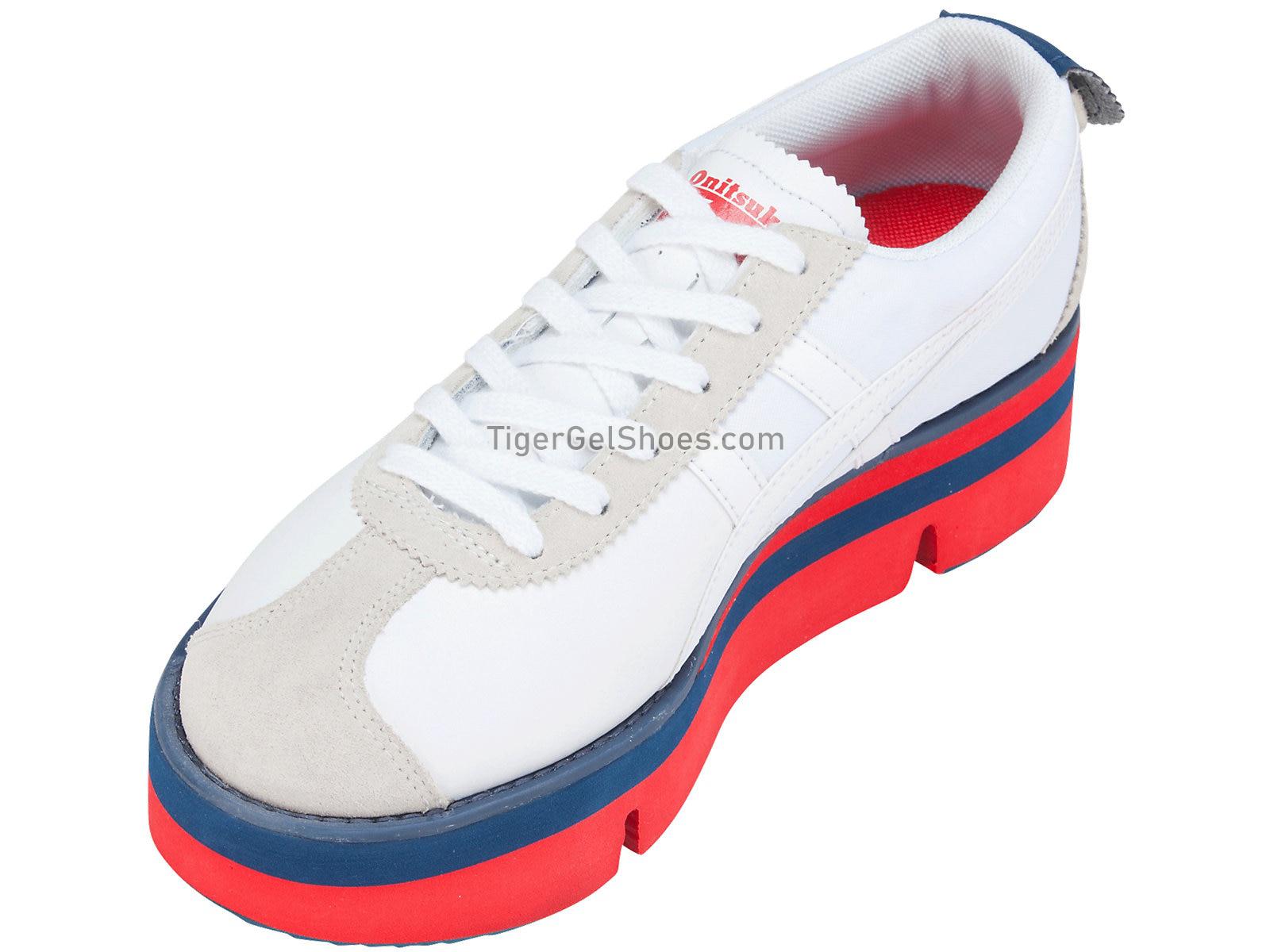 Onitsuka Tiger POKKURI SNEAKER PF White/White 1182A127-101 Womens Shoes