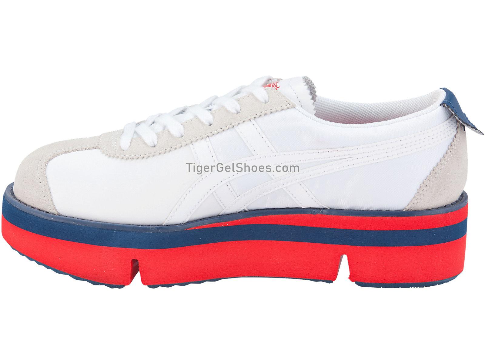 Onitsuka Tiger POKKURI SNEAKER PF White/White 1182A127-101 Womens Shoes