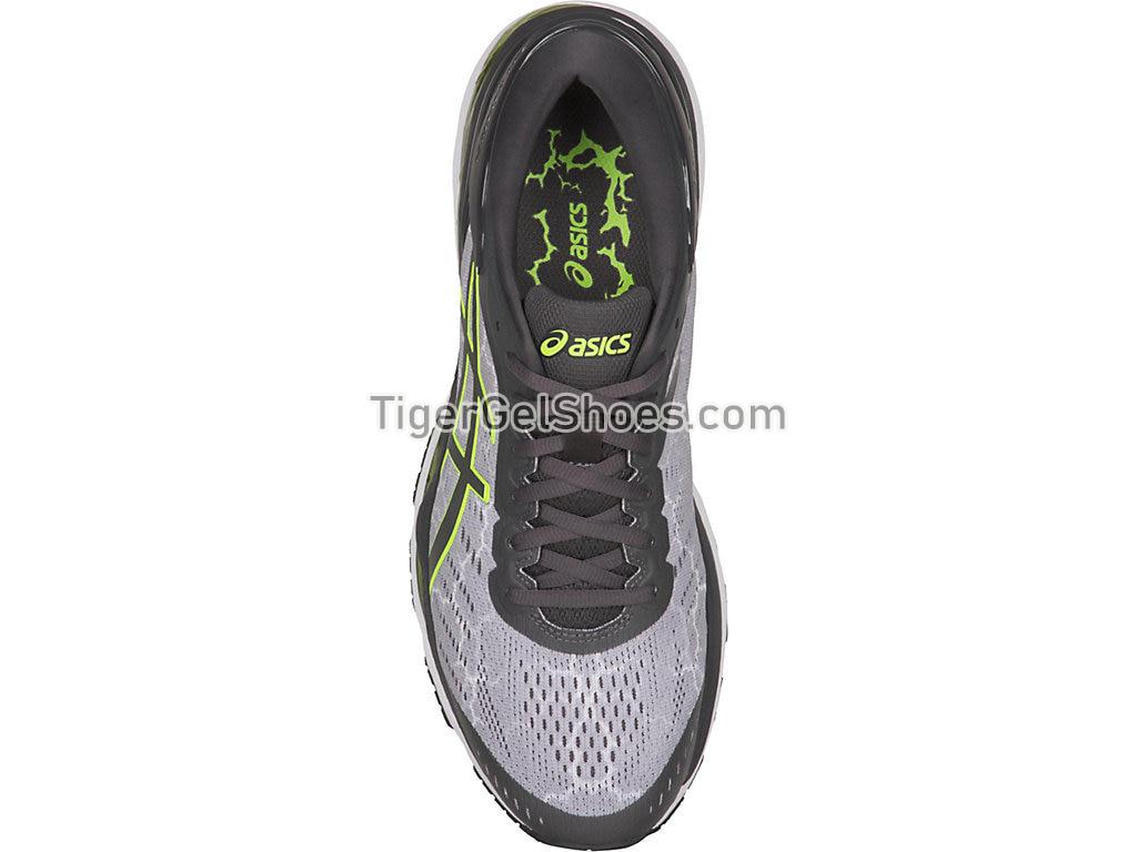 Asics GEL-Kayano 24 Lite-Show Mid Grey/Dark Grey/Safety Yellow T8A4N-9695 Mens Running Shoes