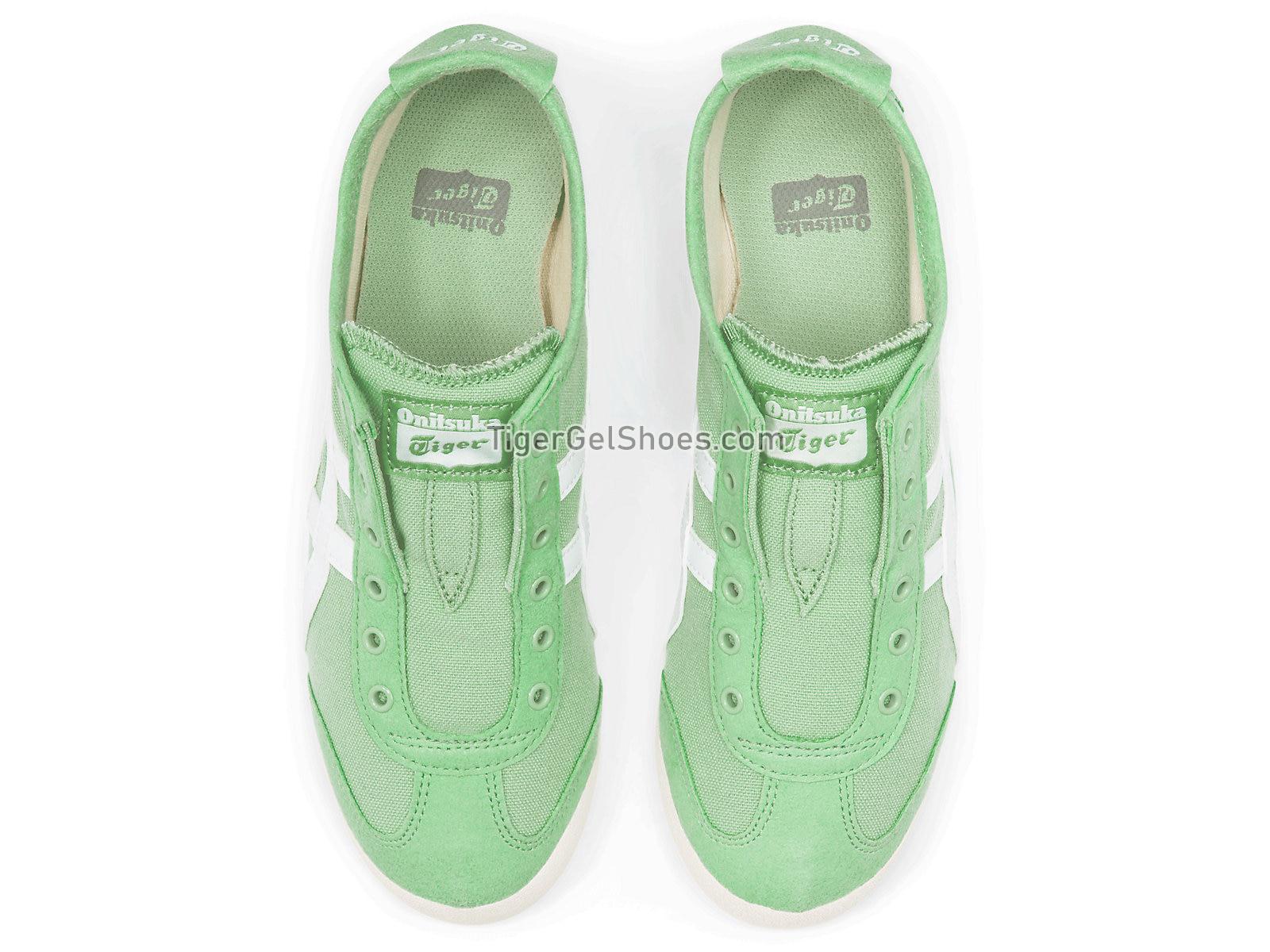 Onitsuka Tiger MEXICO 66 SLIP-ON Ice Green/White 1182A087-300 Womens Shoes