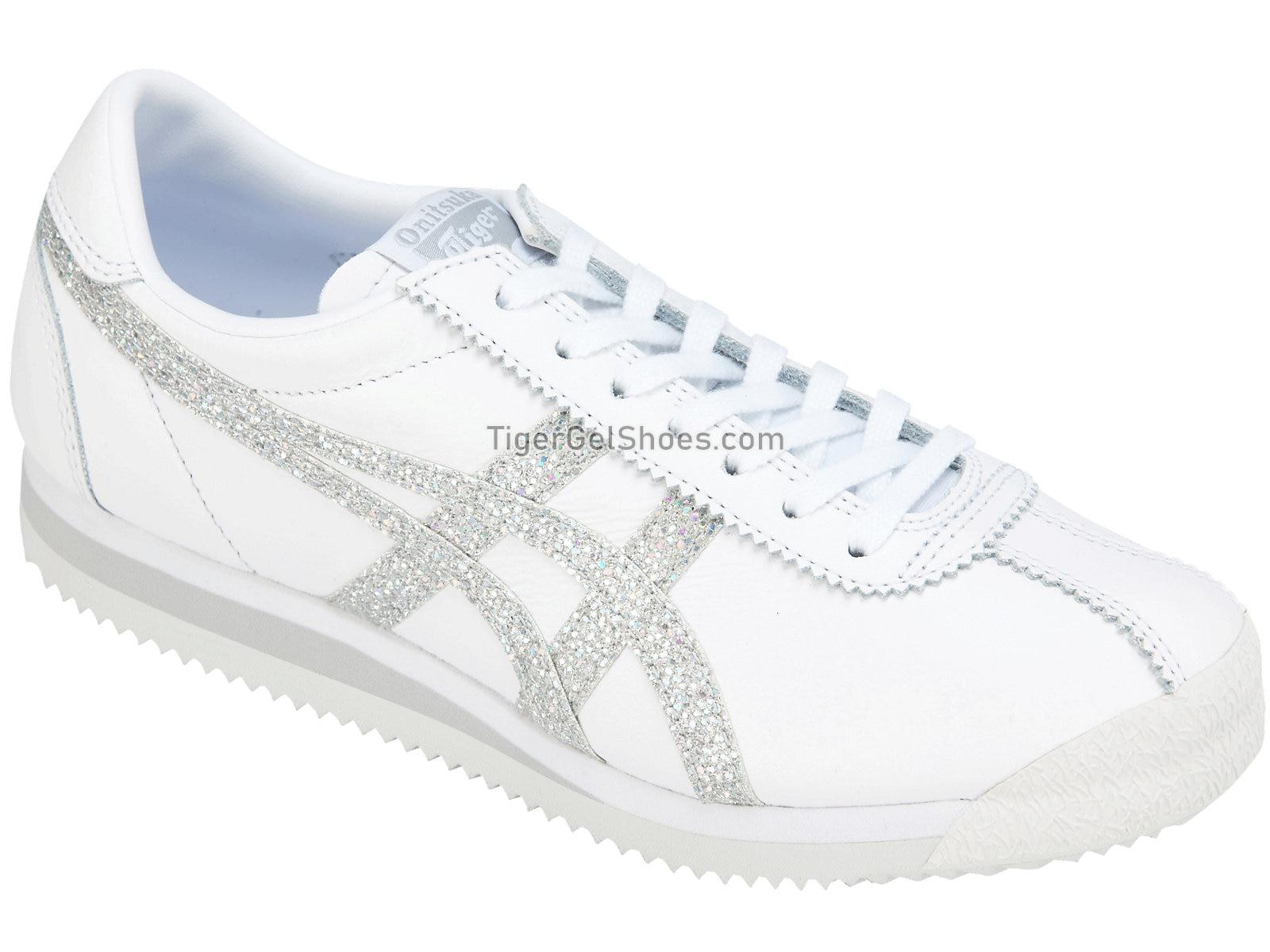 Onitsuka Tiger TIGER CORSAIR White/Silver 1182A146-100 Womens Shoes