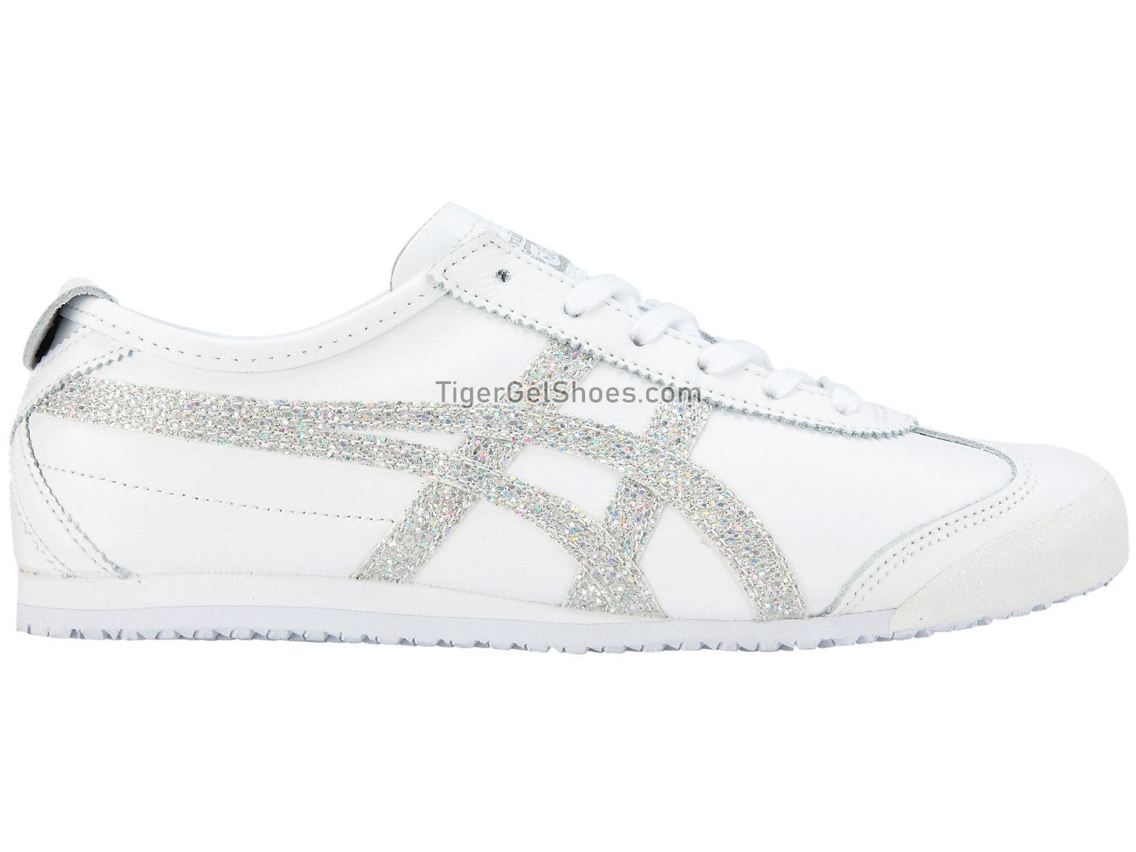 Onitsuka Tiger MEXICO 66 White/Silver 1182A129-100 Womens Shoes