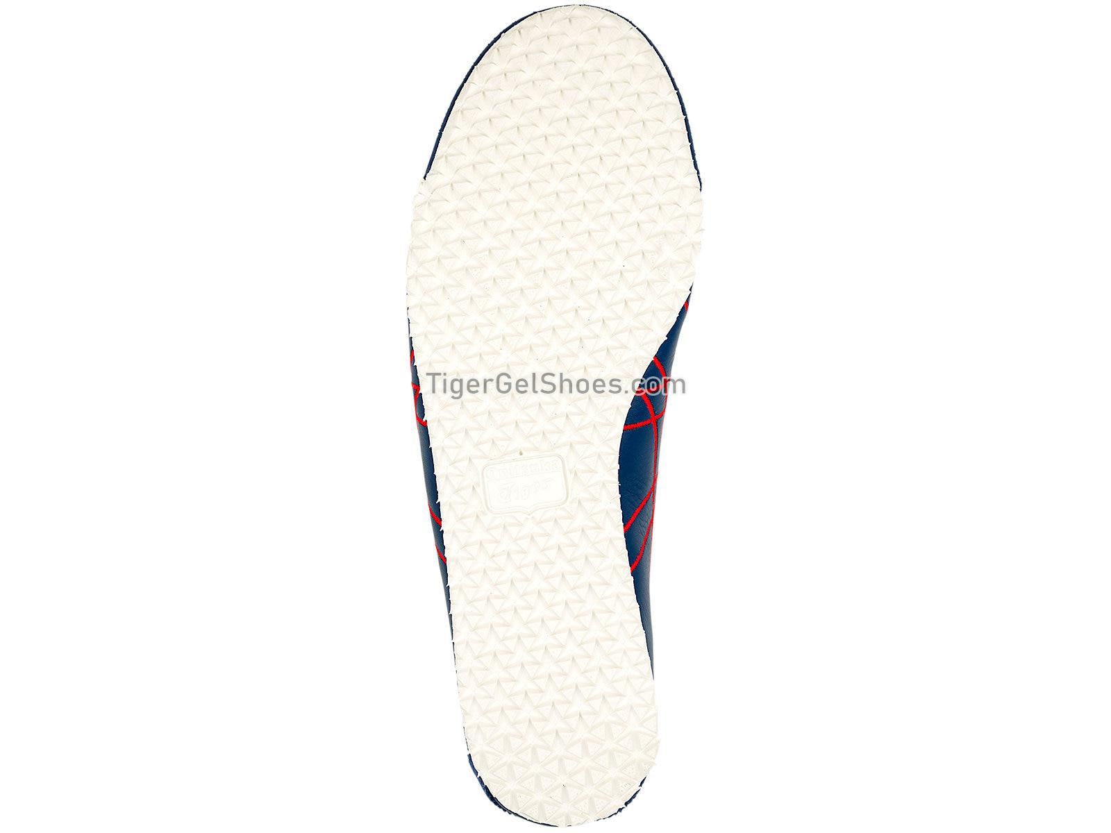 Onitsuka Tiger MEXICO 66 Midnight Blue/Classic Red 1183A349-400 Mens Womens Shoes
