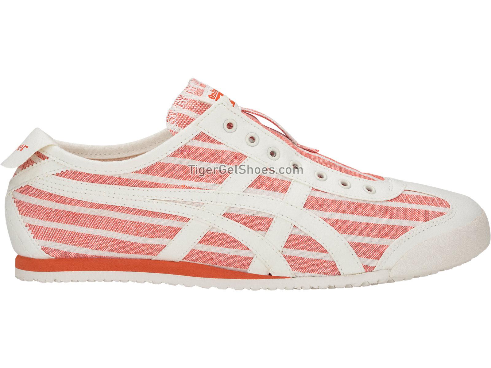 Onitsuka Tiger MEXICO 66 SLIP-ON Orange/Cream 1183A239-801 Mens Womens Shoes