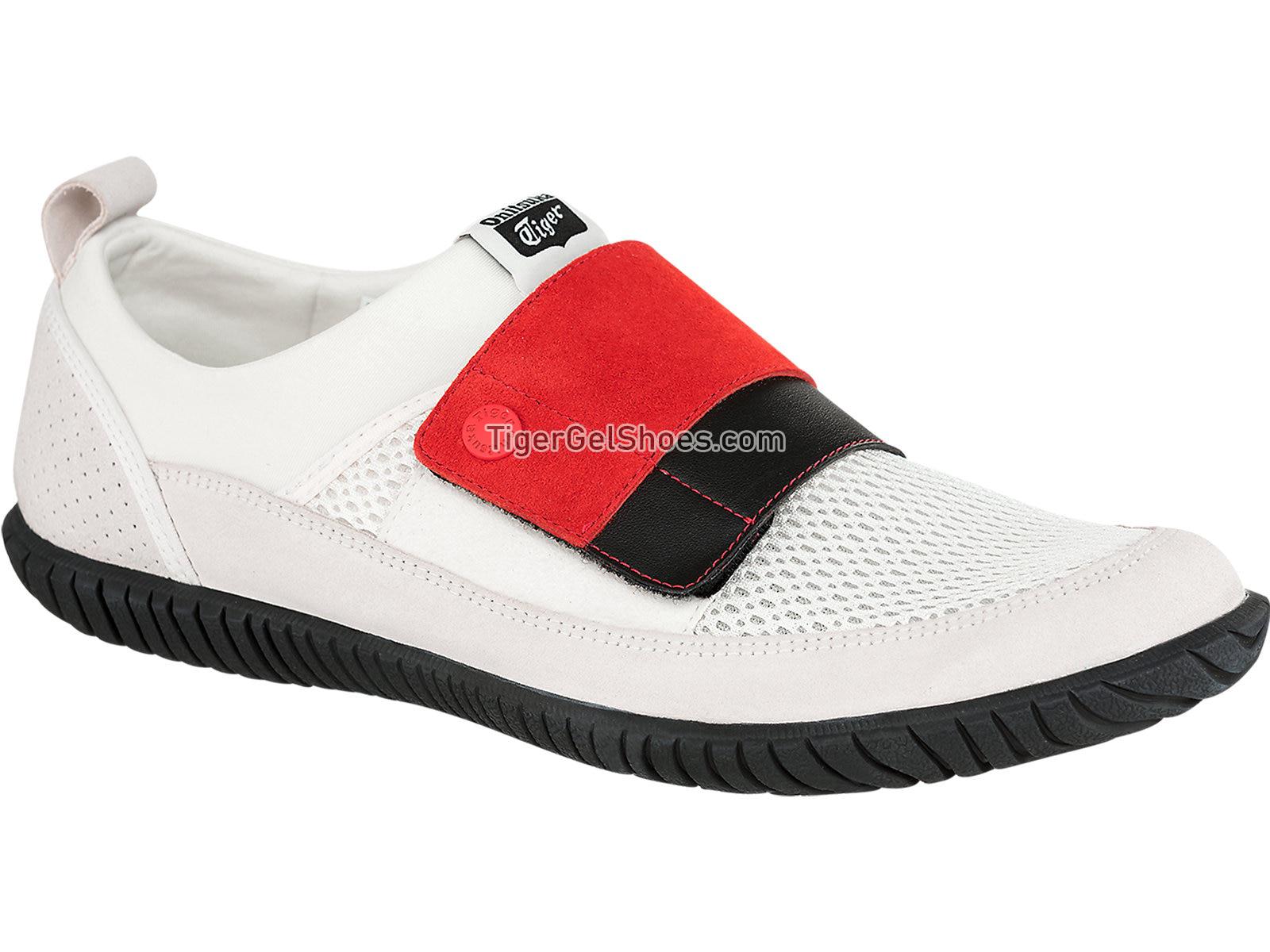 Onitsuka Tiger TSUNAHIKI 2.0 Cream/Classic Red 1183A208-102 Mens Womens Shoes