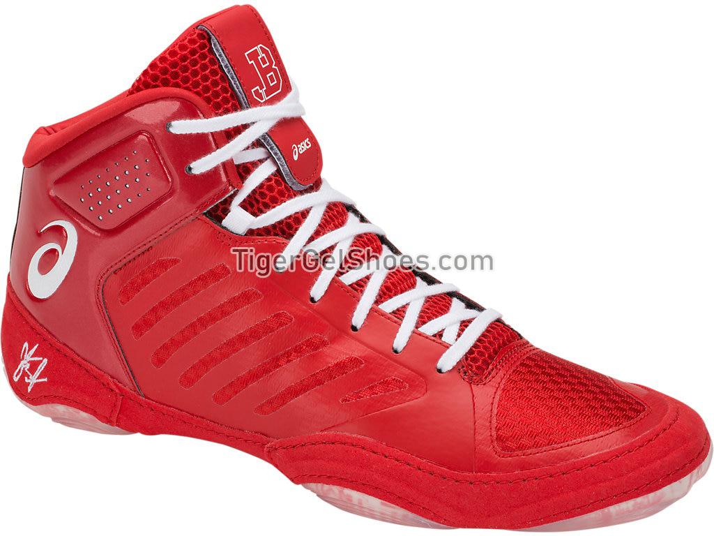 Asics JB Elite III Classic Red/White J702N-600 Womens Mens Wrestling Shoes