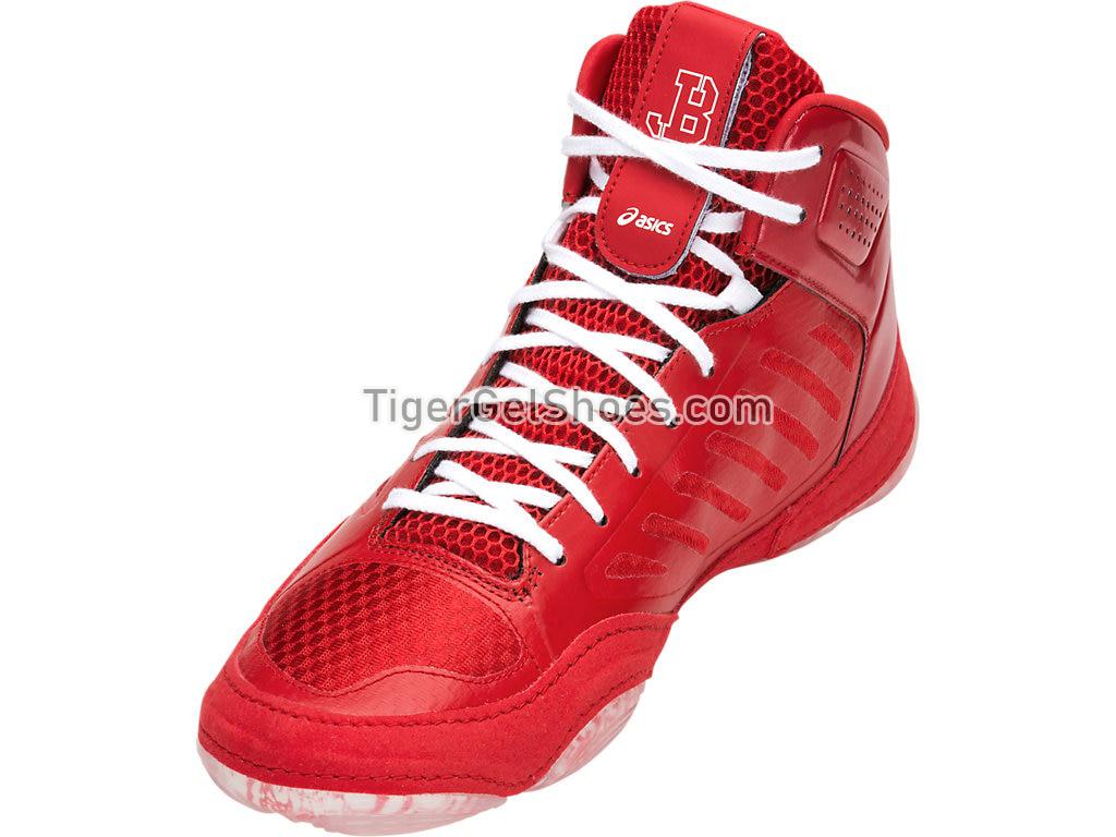 Asics JB Elite III Classic Red/White J702N-600 Womens Mens Wrestling Shoes