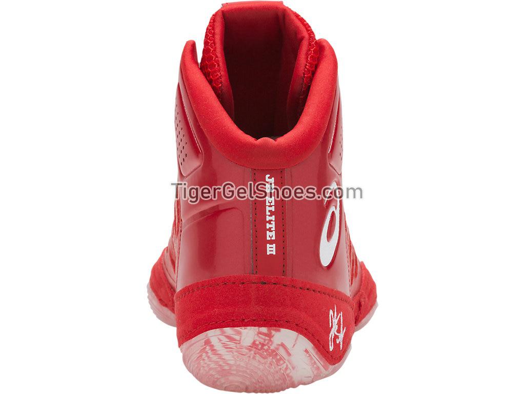 Asics JB Elite III Classic Red/White J702N-600 Womens Mens Wrestling Shoes