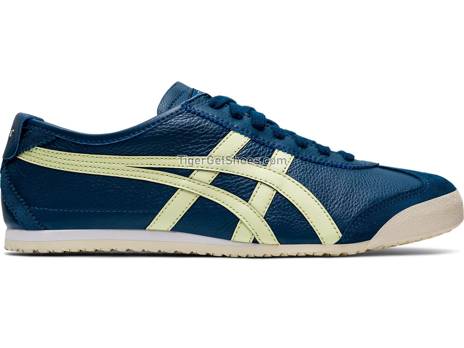 Onitsuka Tiger MEXICO 66 Mako Blue/Huddle Yellow 1183A201-402 Mens Womens Shoes