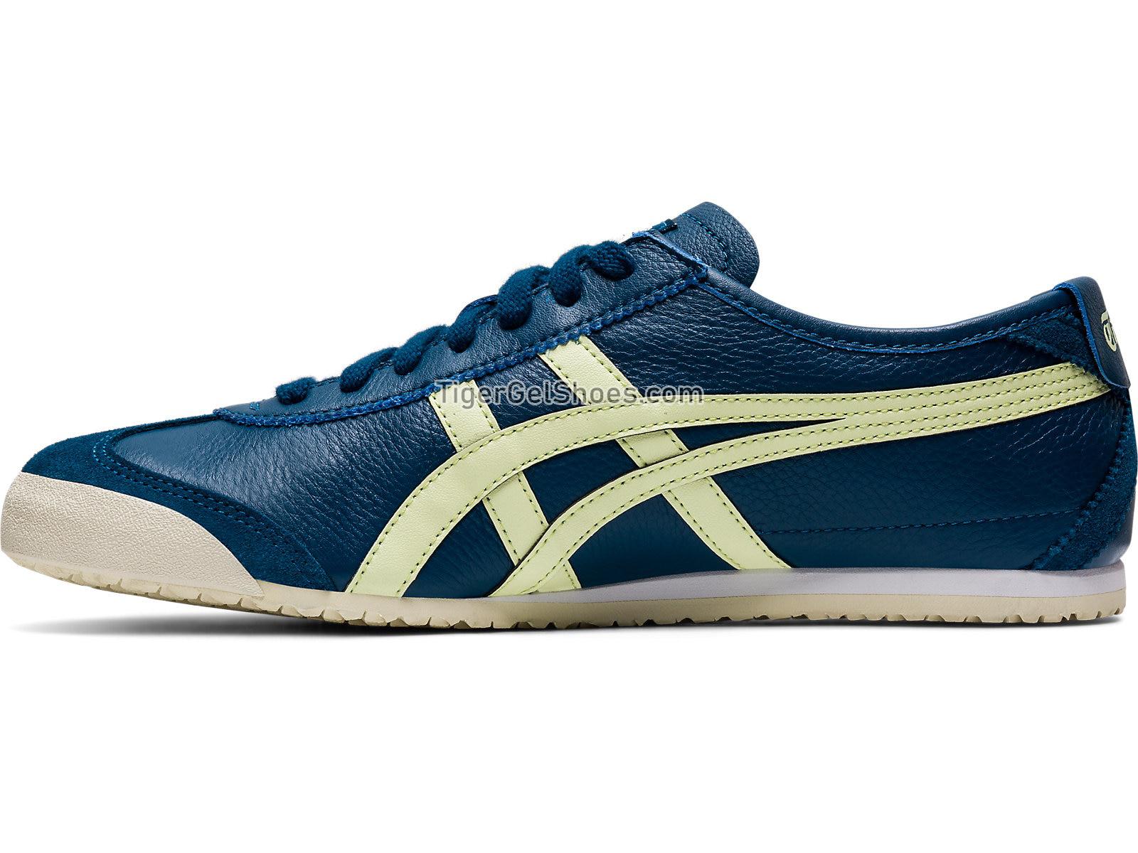 Onitsuka Tiger MEXICO 66 Mako Blue/Huddle Yellow 1183A201-402 Mens Womens Shoes