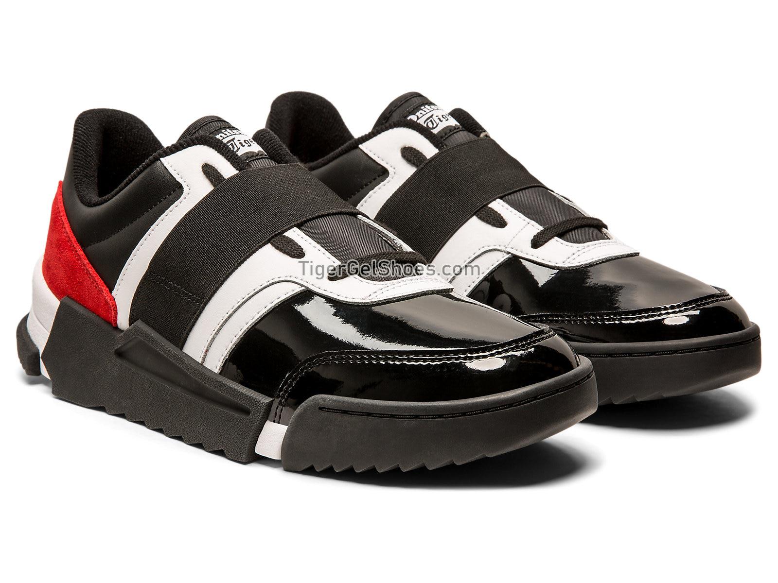 Onitsuka Tiger D-TRAINER Black/Classic Red 1183A581-001 Mens Womens Shoes