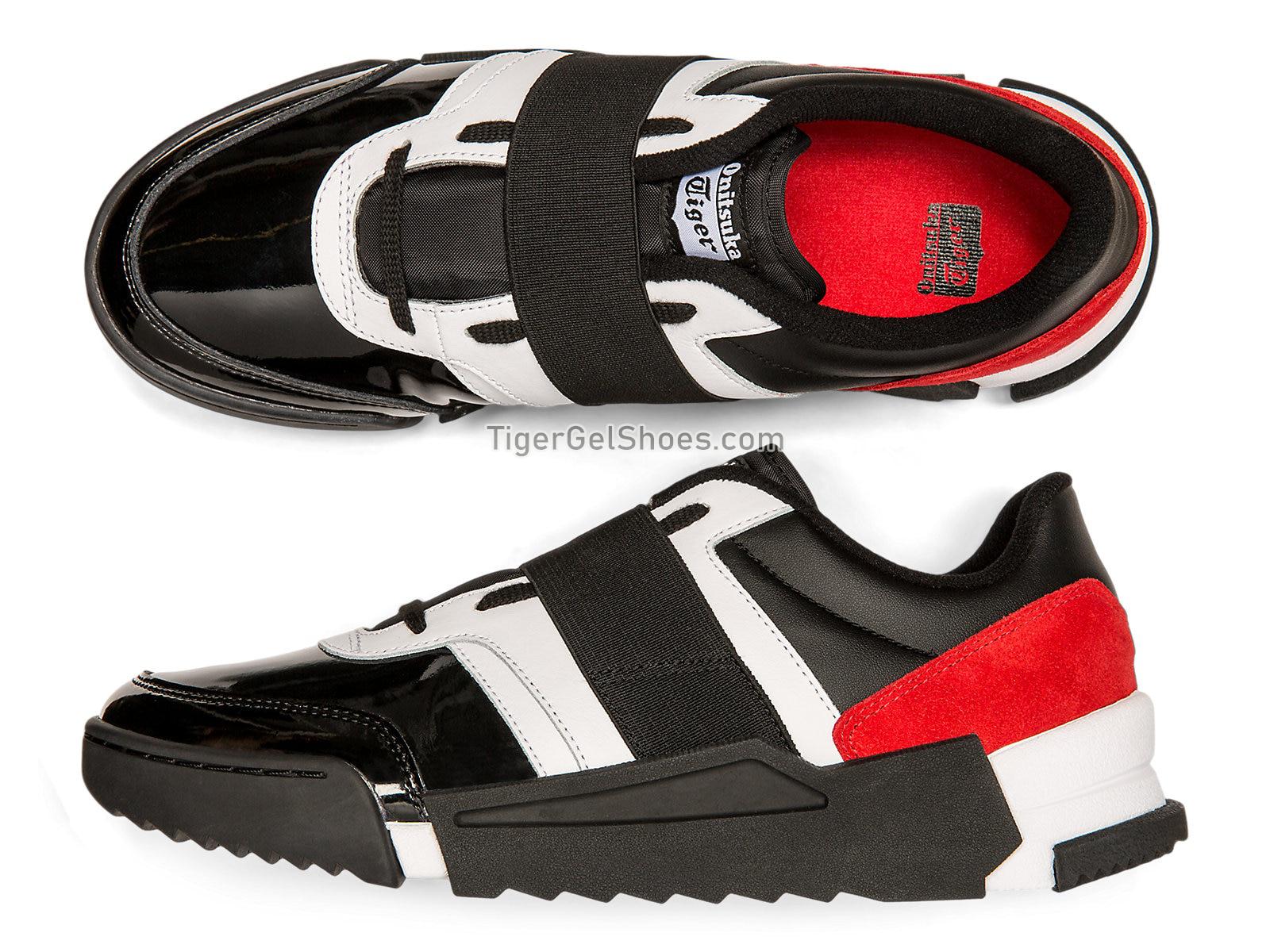 Onitsuka Tiger D-TRAINER Black/Classic Red 1183A581-001 Mens Womens Shoes