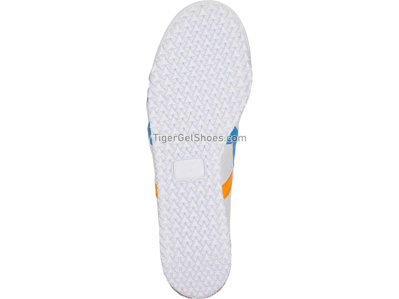 Onitsuka Tiger MEXICO 66 White/Azul Blue 1182A078-102 Womens Shoes