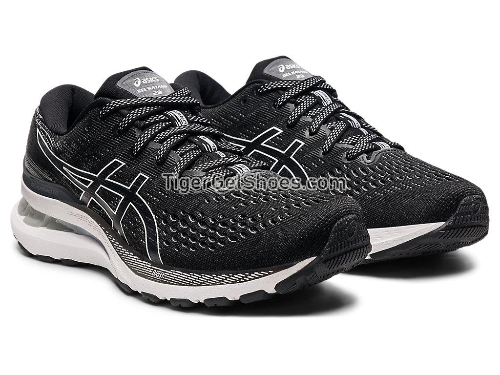 Asics GEL-KAYANO 28 (2A) Black/White 1012B048-003 Womens Running Shoes