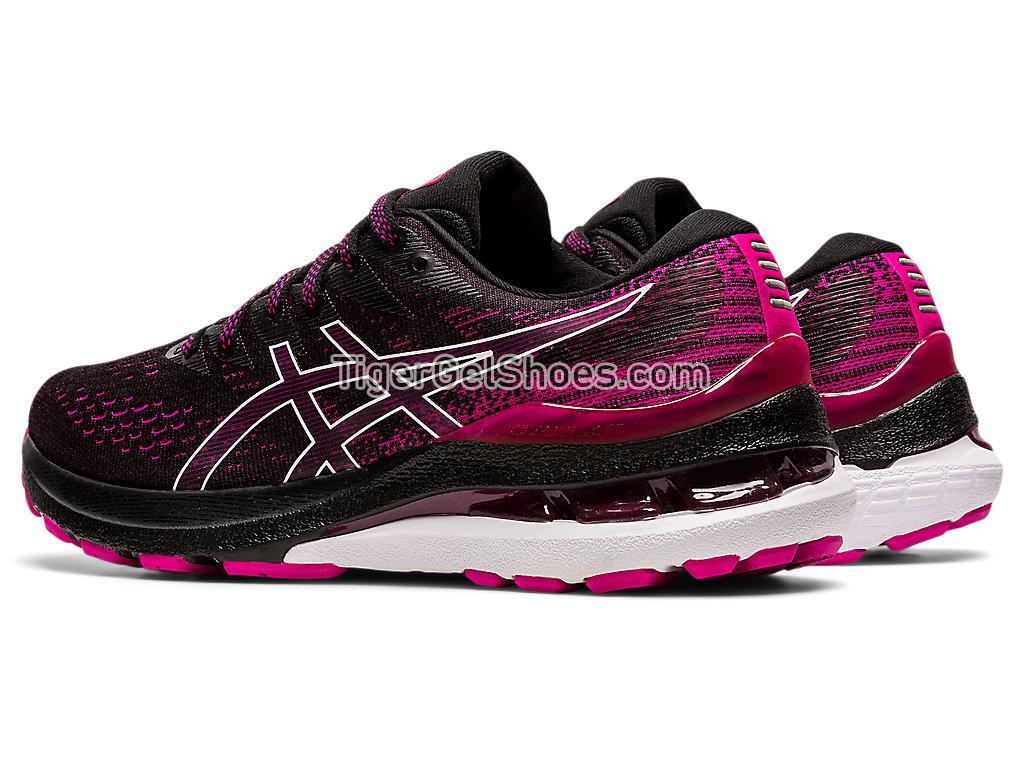 Asics GEL-KAYANO 28 Black/Pink Rave 1012B047-002 Womens Running Shoes