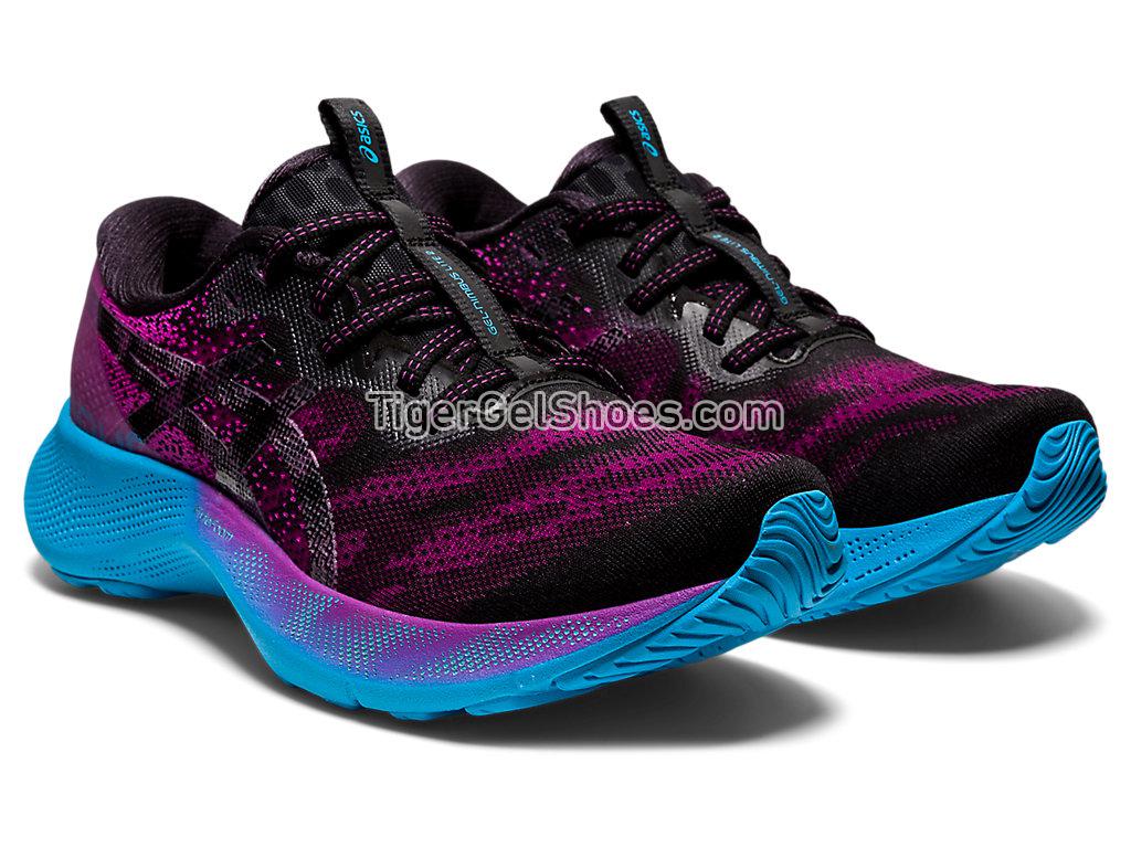 Asics GEL-NIMBUS LITE 2 Digital Grape/Black 1012A882-500 Womens Running Shoes