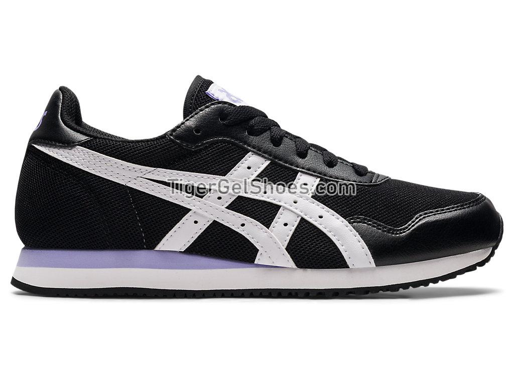 Asics TIGER RUNNER Black/White 1202A174-001 GEL Womens Shoes