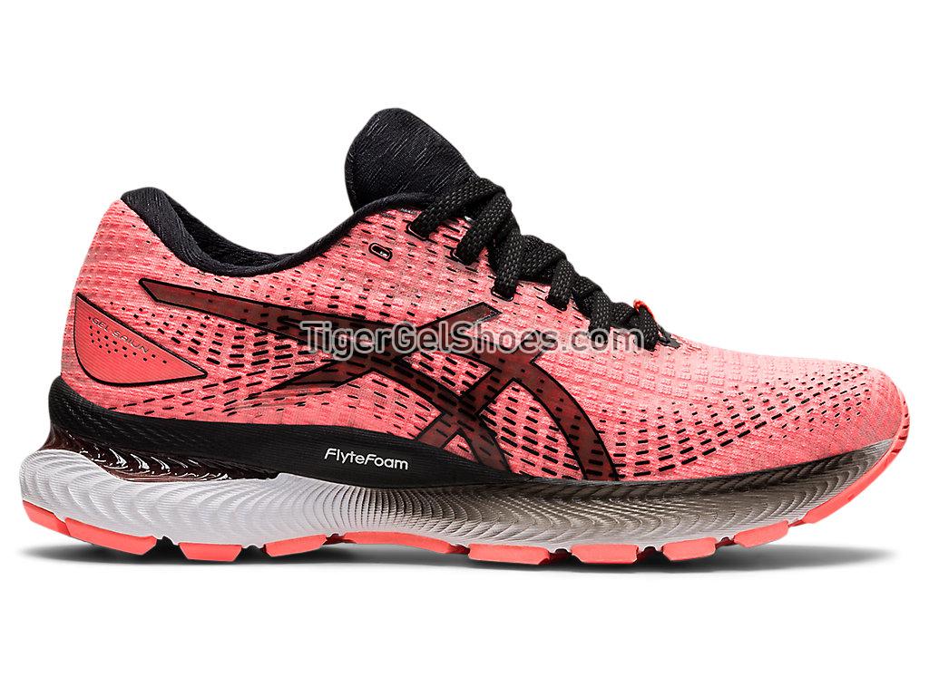 Asics GEL-SAIUN Sun Coral/Pure Silver/White 1012B232-700 Womens Running Shoes Asics GEL-SAIUN Sun Coral/Pure Silver/White 1012B232-700 Womens Running Shoes