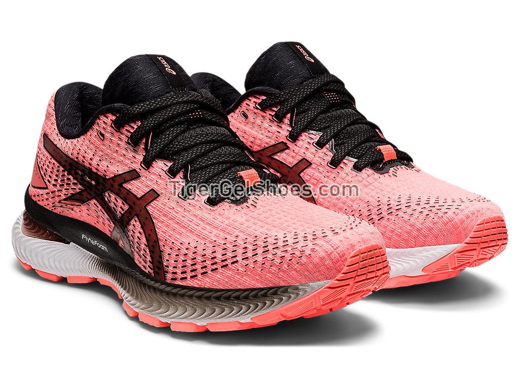 Asics GEL-SAIUN Sun Coral/Pure Silver/White 1012B232-700 Womens Running Shoes