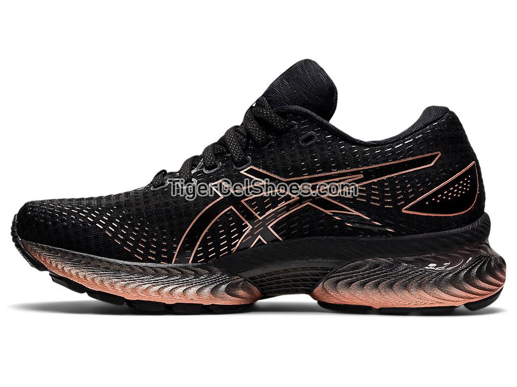 Asics GEL-SAIUN Black/Rose Gold/Carrier Grey 1012B232-001 Womens Running Shoes