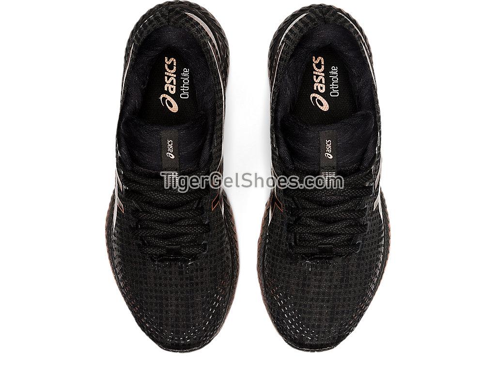 Asics GEL-SAIUN Black/Rose Gold/Carrier Grey 1012B232-001 Womens Running Shoes