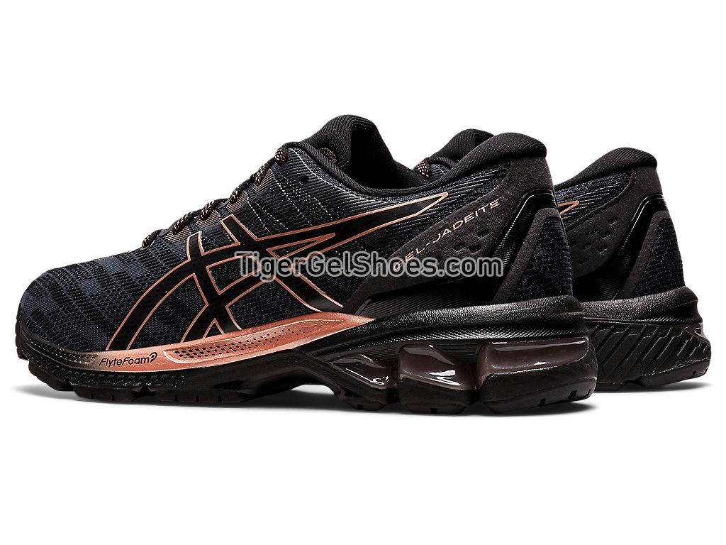 Asics GEL-JADEITE Black/Rose Gold 1012B233-001 Womens Running Shoes