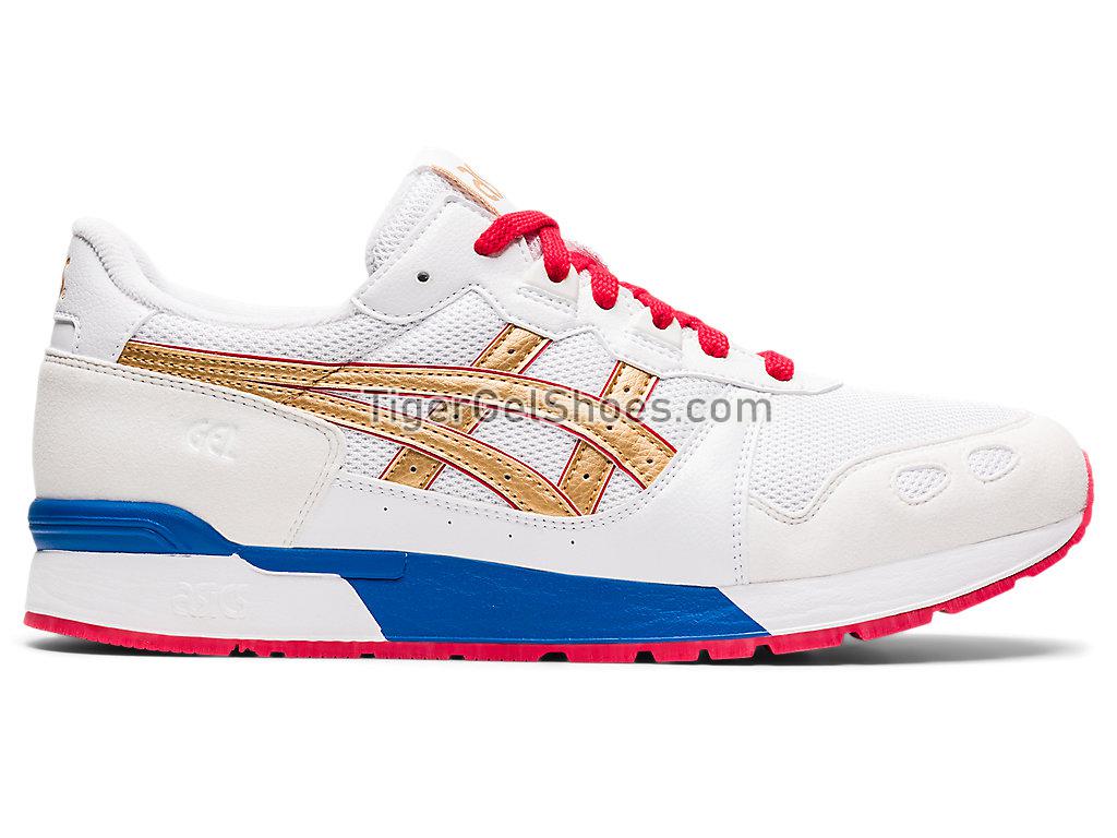 Asics GEL-LYTE I White/Pure Gold 1201A517-100 GEL Mens Womens Shoes