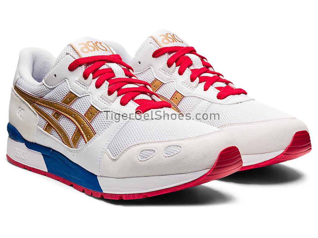 Asics GEL-LYTE I White/Pure Gold 1201A517-100 GEL Mens Womens Shoes