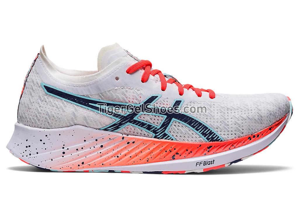 Asics MAGIC SPEED White/Thunder Blue 1012B172-960 Womens Running Shoes