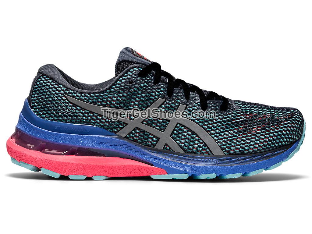 Asics GEL-KAYANO 28 LITE-SHOW Carrier Grey/Pure Silver 1012B149-020 Womens Running Shoes
