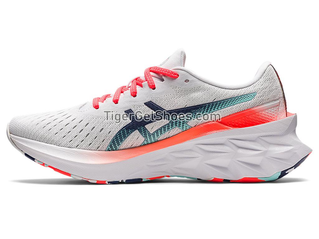 Asics NOVABLAST 2 White/White 1012B152-960 Womens Running Shoes