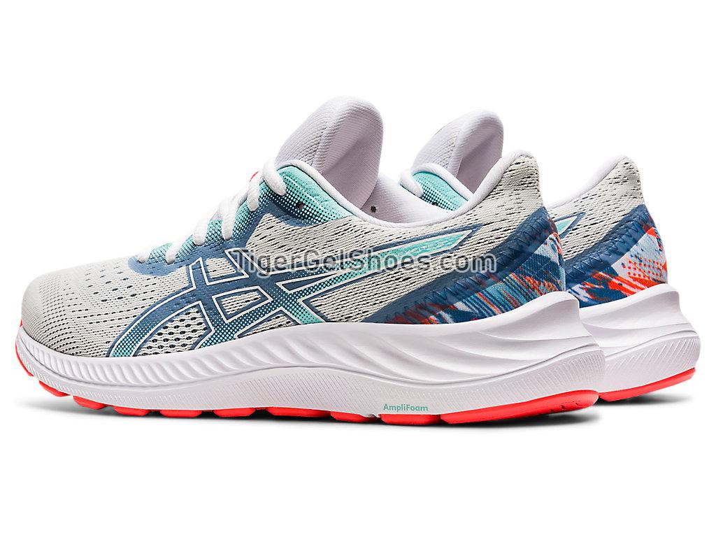 Asics GEL-EXCITE 8 White/White 1012B157-960 Womens Running Shoes
