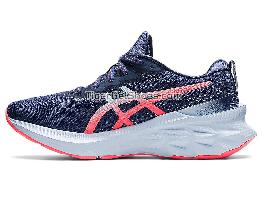 Asics NOVABLAST 2 Thunder Blue/Soft S Ky 1012B049-400 Womens Running Shoes