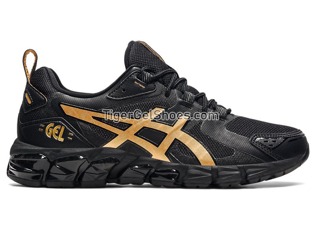 Asics GEL-QUANTUM 180 Black/Pure Gold 1202A296-001 GEL Womens Shoes