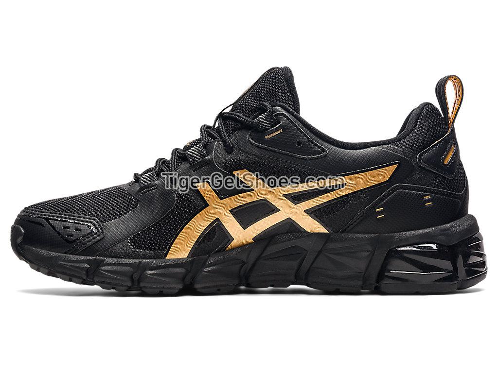 Asics GEL-QUANTUM 180 Black/Pure Gold 1202A296-001 GEL Womens Shoes