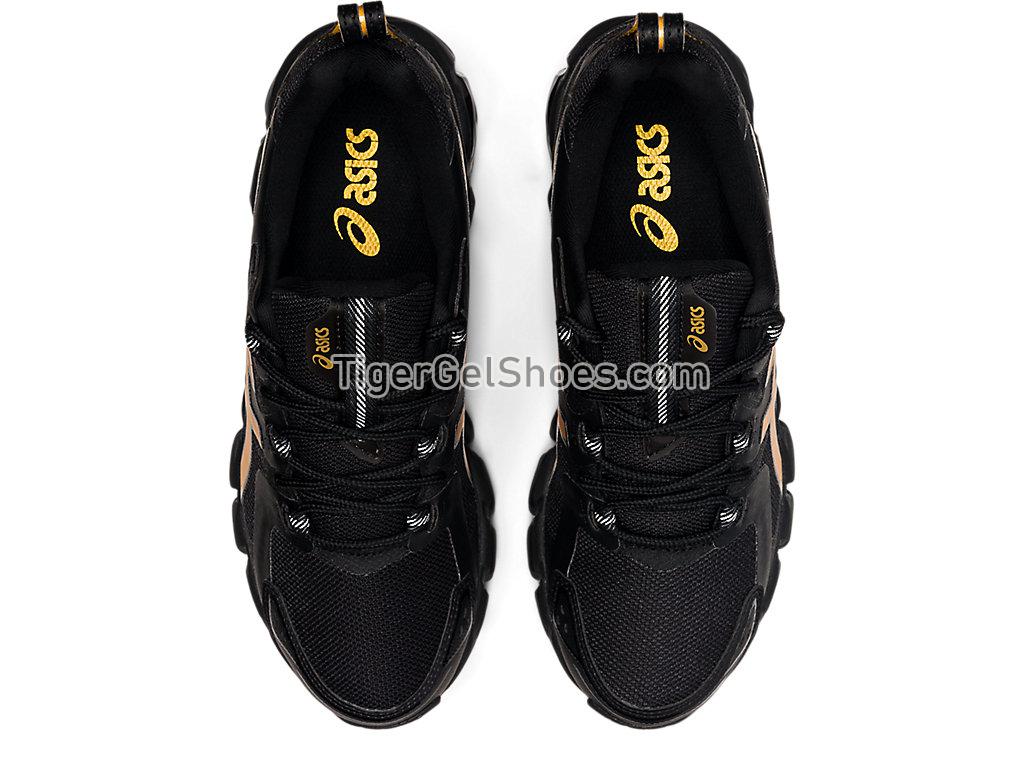 Asics GEL-QUANTUM 180 Black/Pure Gold 1202A296-001 GEL Womens Shoes