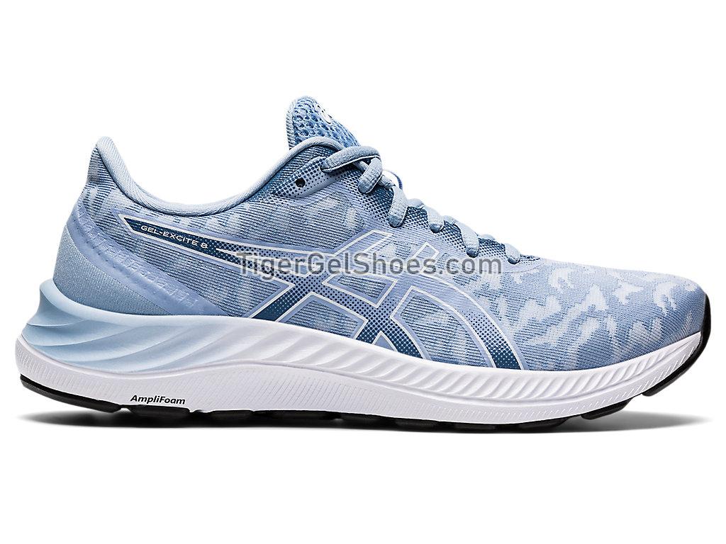 Asics GEL-EXCITE 8 Mist/White 1012B085-406 Womens Running Shoes