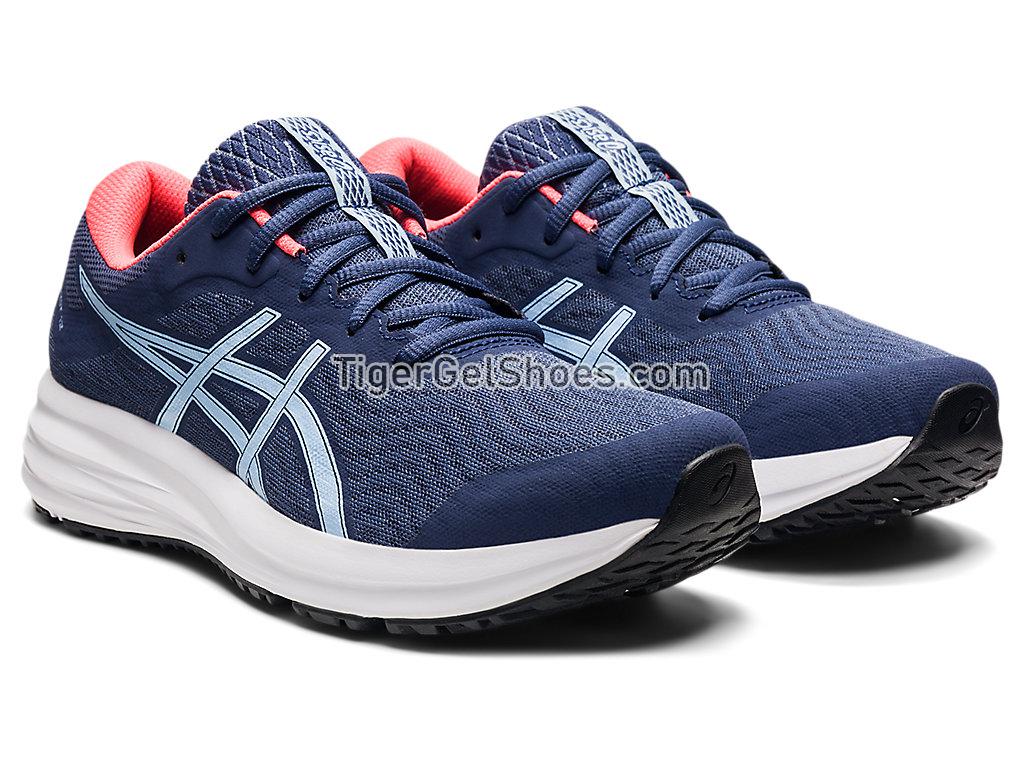 Asics PATRIOT 12 Thunder Blue/Soft Sky 1012A705-410 Womens Running Shoes