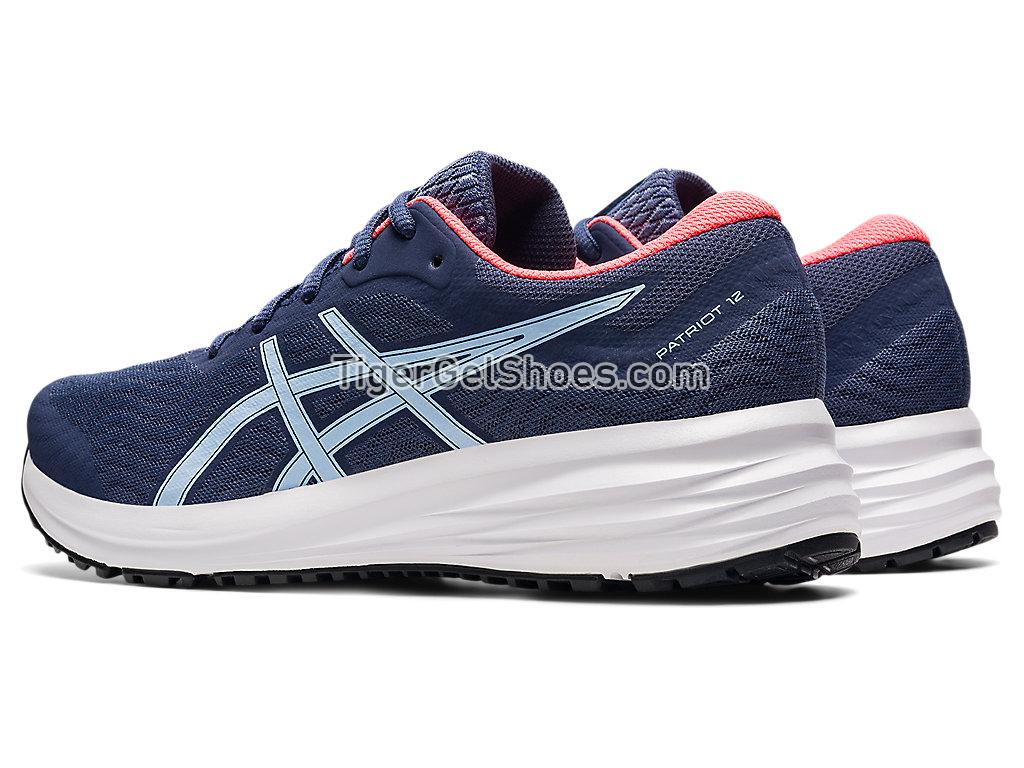 Asics PATRIOT 12 Thunder Blue/Soft Sky 1012A705-410 Womens Running Shoes