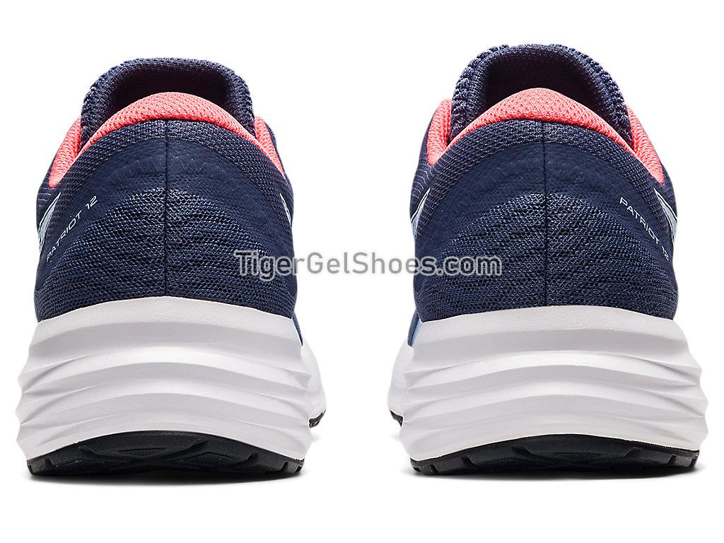 Asics PATRIOT 12 Thunder Blue/Soft Sky 1012A705-410 Womens Running Shoes