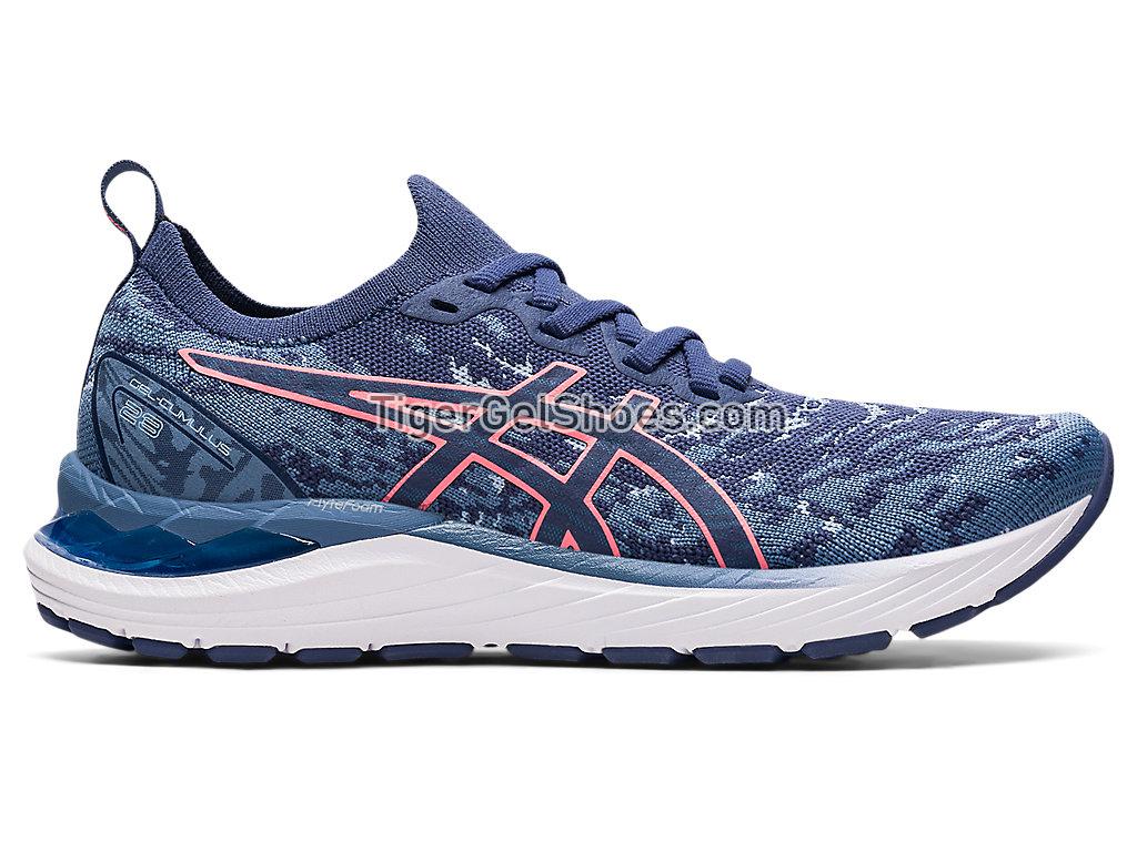 Asics GEL-CUMULUS 23 MK Storm Blue/Thunder Blue 1012A886-407 Womens Running Shoes