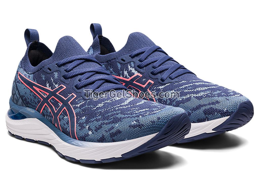 Asics GEL-CUMULUS 23 MK Storm Blue/Thunder Blue 1012A886-407 Womens Running Shoes