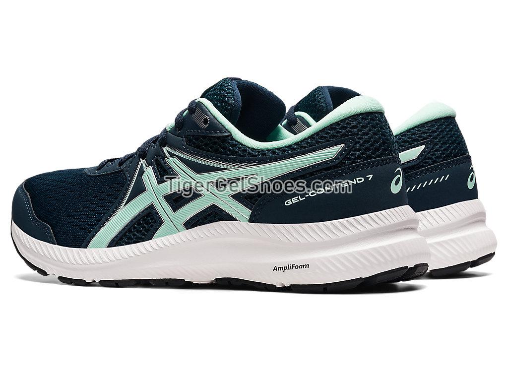 Asics GEL-CONTEND 7 French Blue/Fresh Ice 1012A911-407 Womens Running Shoes